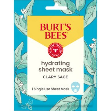 Burt's Bees Hydrating Sheet Mask with Clary Sage, 1 ct