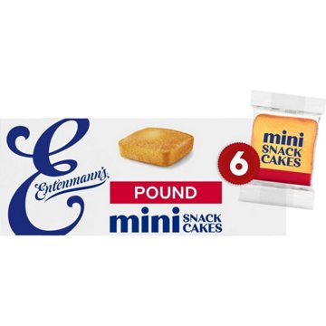 Entenmann's Mini Pound Snack Cakes, 6 ct