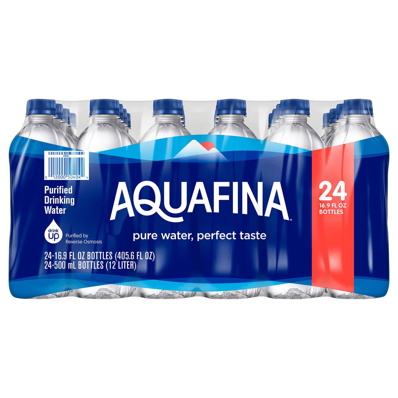 Aquafina Purified Drinking Water 24 pk Shop Water at HEB