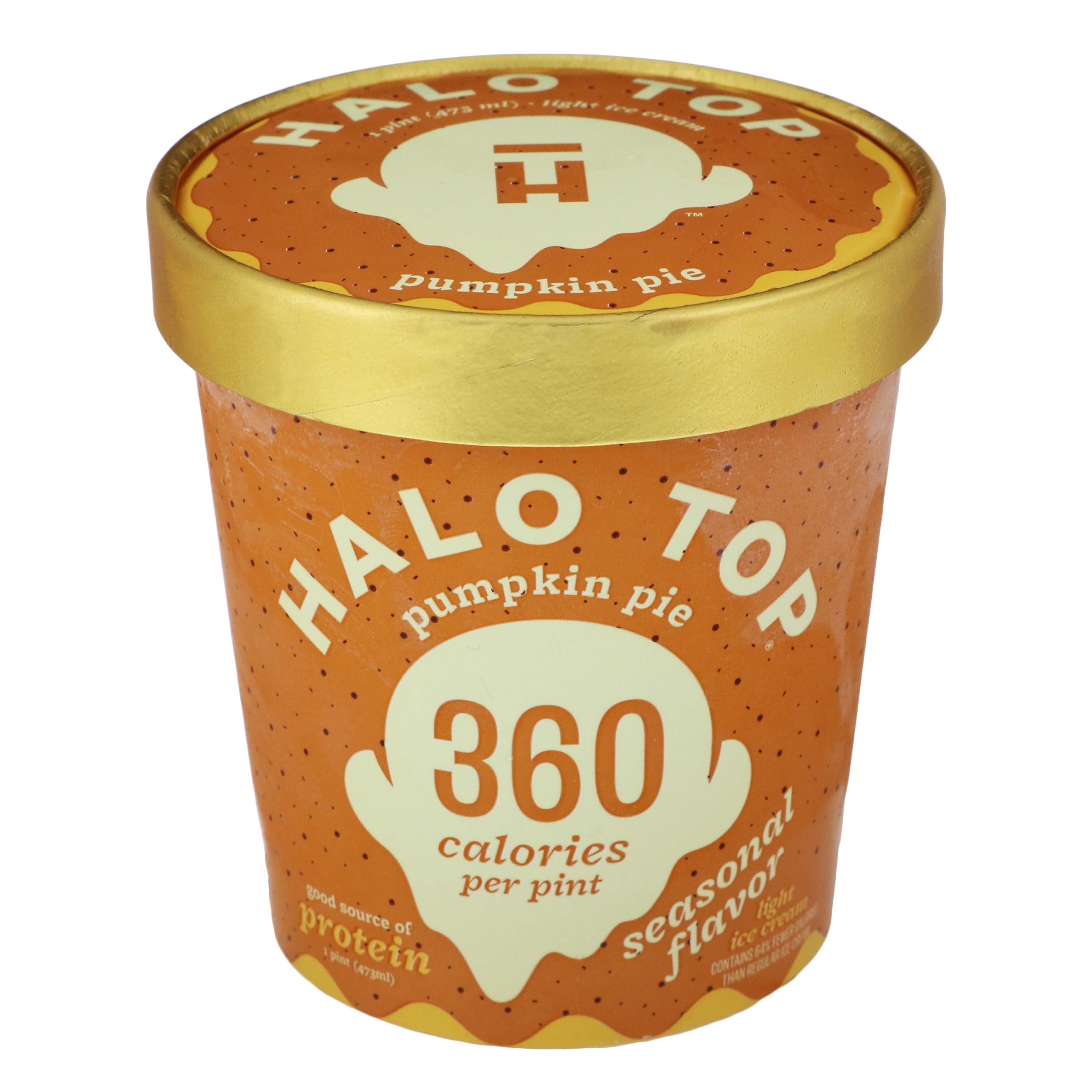 Halo Top Pumpkin Pie Ice Cream Shop Ice Cream at HEB