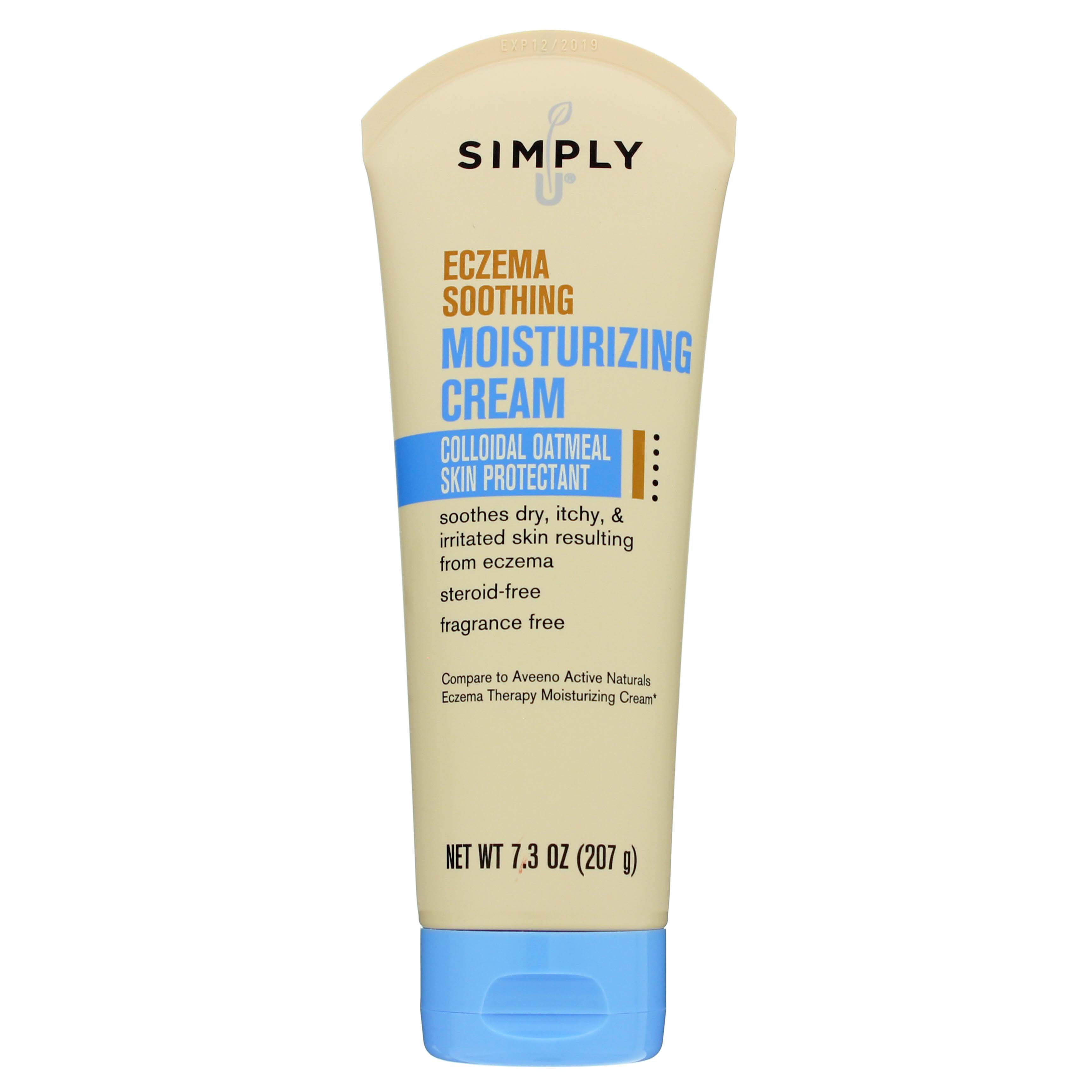 Simply U Eczema Soothing Moisturizing Cream Shop Moisturizers at HEB