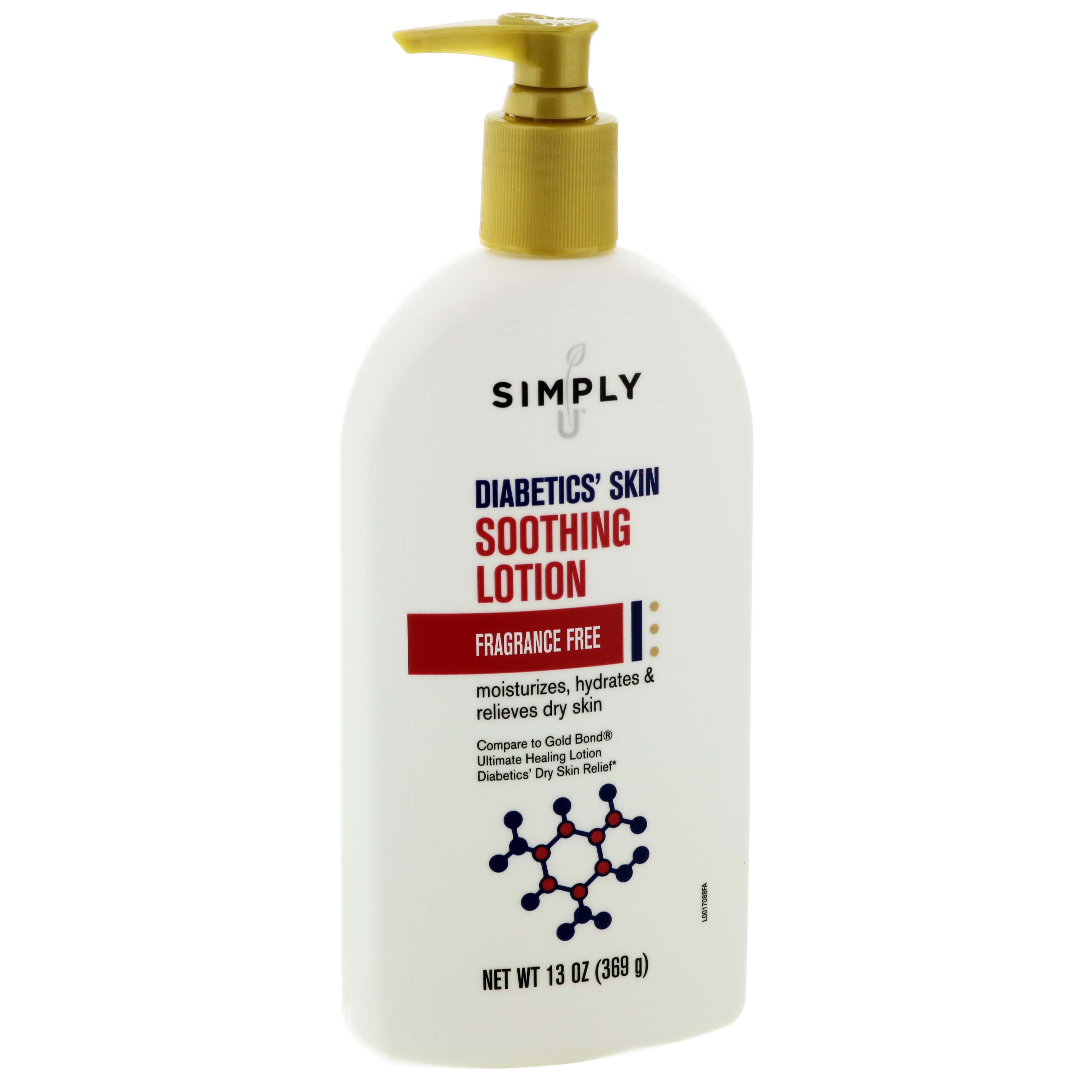 Simply U Diabetics Skin Soothing Lotion Shop Moisturizers At H E B