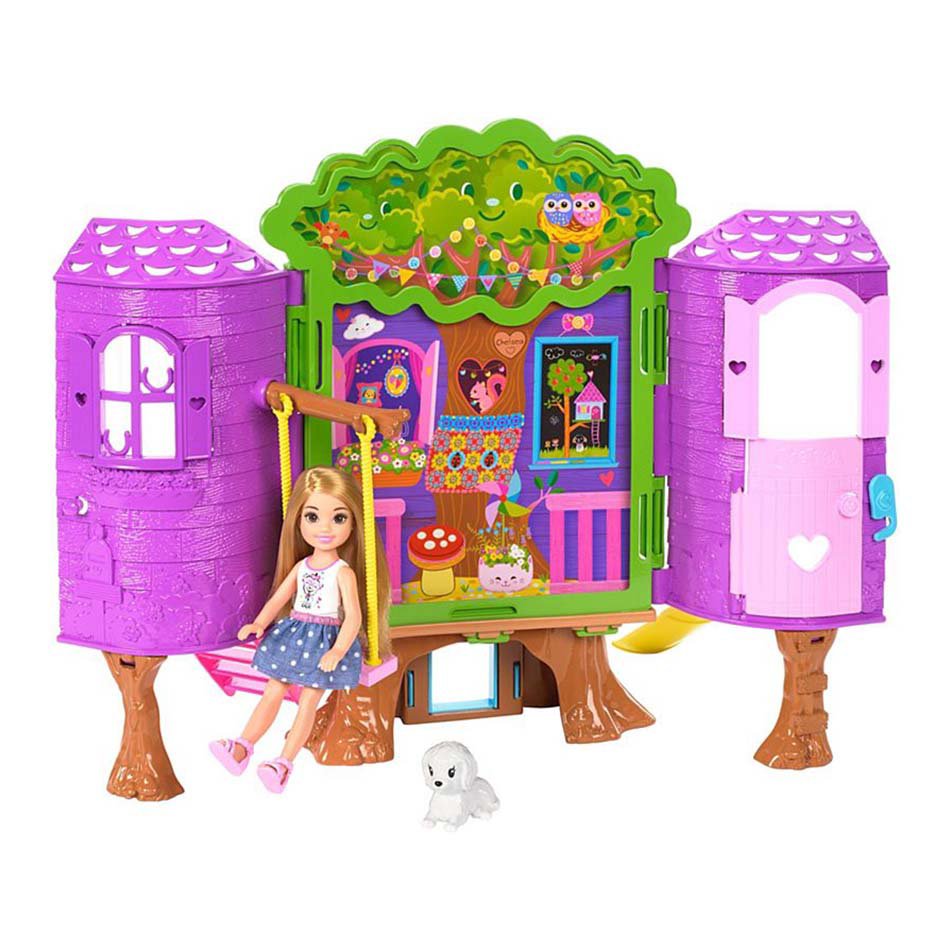 barbie chelsea treehouse set