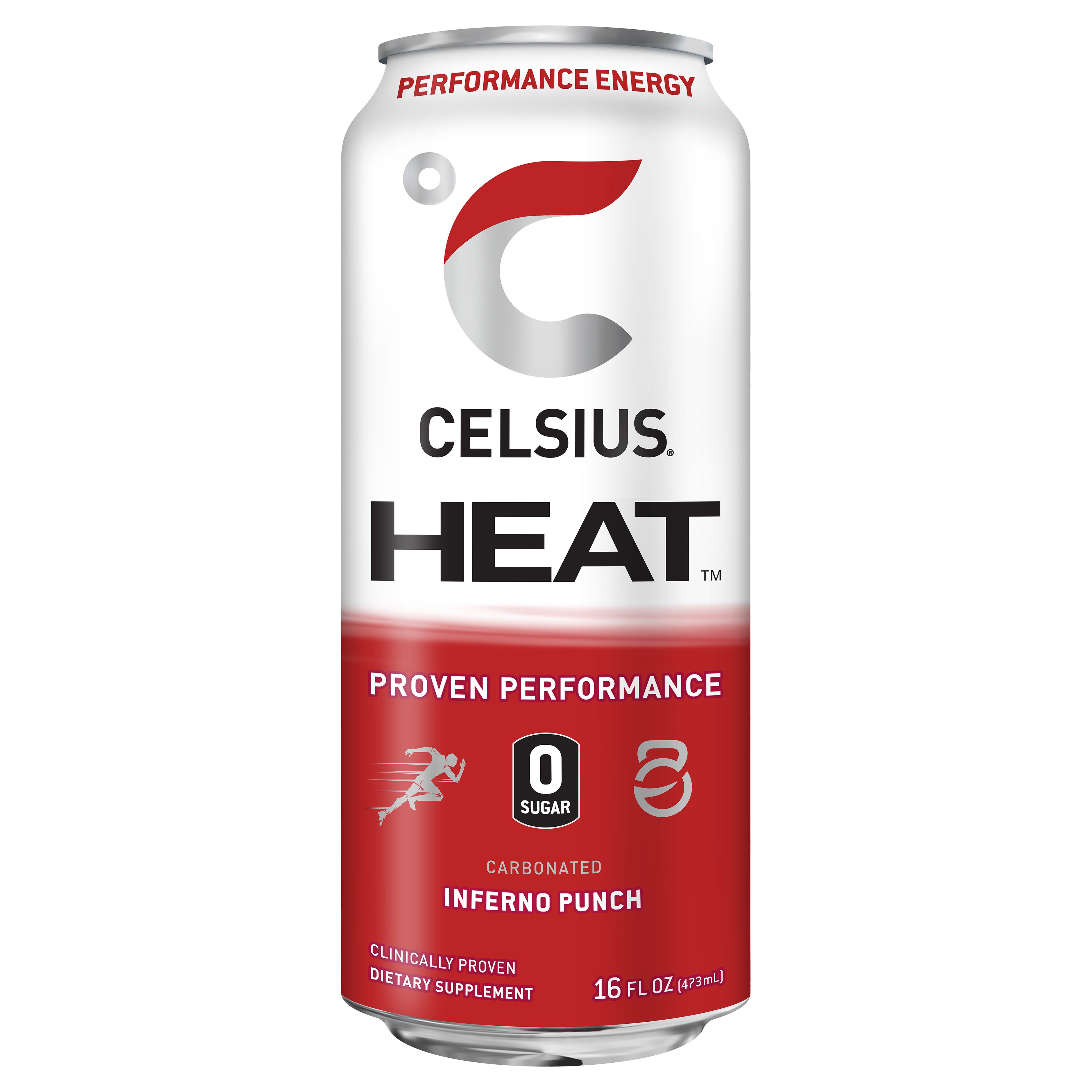 Celsius CELSIUS HEAT Inferno Punch Performance Energy Drink (16oz Can) - Shop Diet & Fitness at