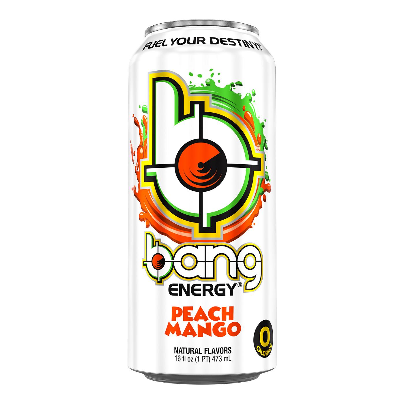 Bang Energy Drink - Peach Mango - Shop Sports & Energy Drinks at H-E-B