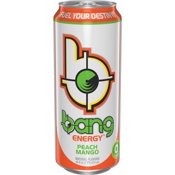 Bang Energy Drink - Peach Mango, 16 oz