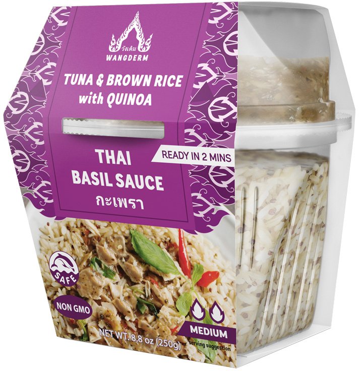 Wang Derm Tuna And Brown Rice W Quinoa - Shop Pantry meals at H-E-B