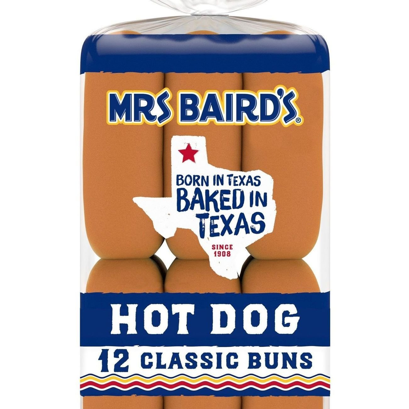 Mrs Baird's Hot Dog Buns Shop Buns & Rolls at HEB