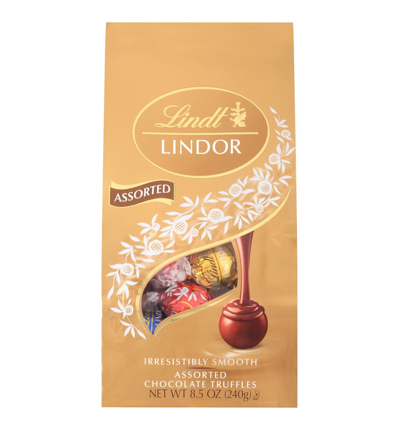 Lindt Lindor Assorted Chocolate Truffles Candy; image 1 of 5