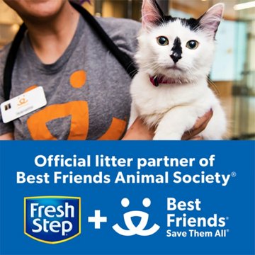 Fresh Step Clean Paws Multi-Cat Clumping Litter - Febreze Scent, 22 lb