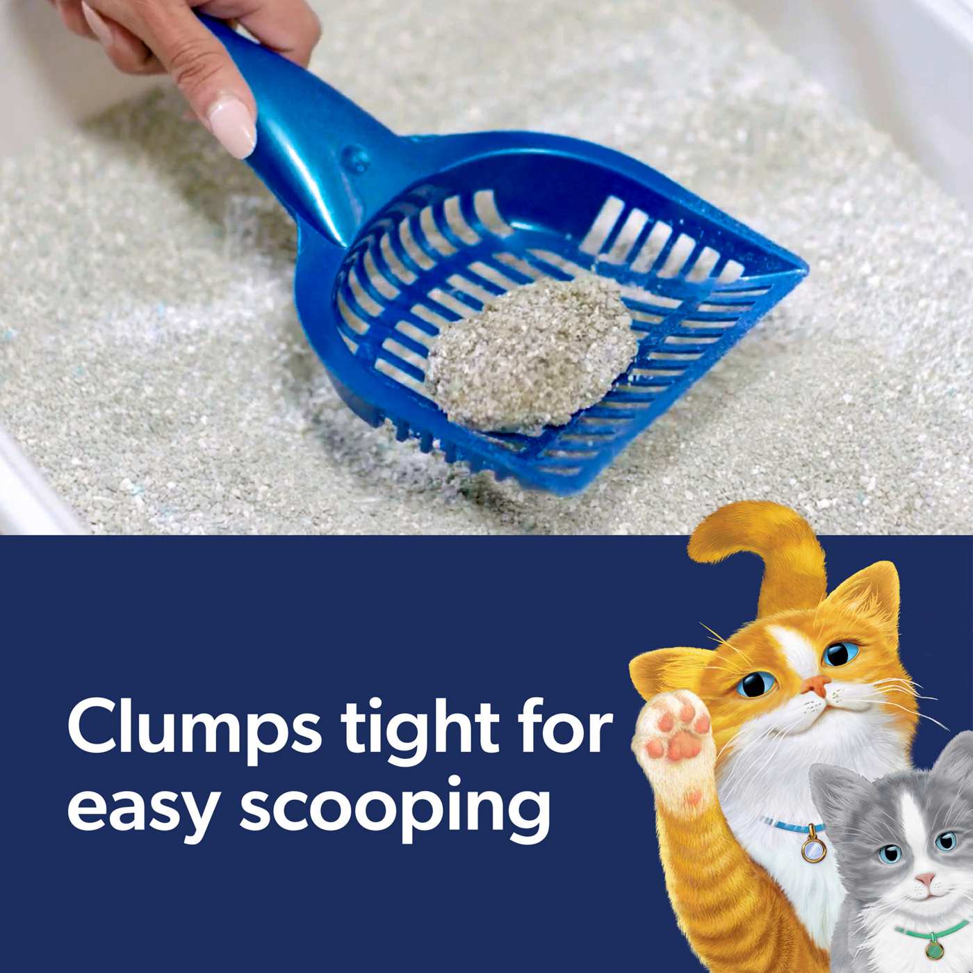 Fresh Step Clean Paws Multi-Cat Clumping Litter - Febreze Scent; image 4 of 30