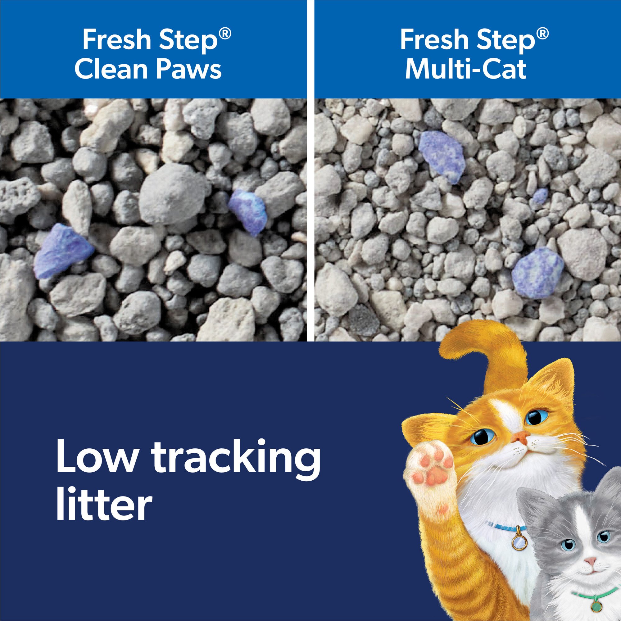 Fresh step cat litter clean paws best sale