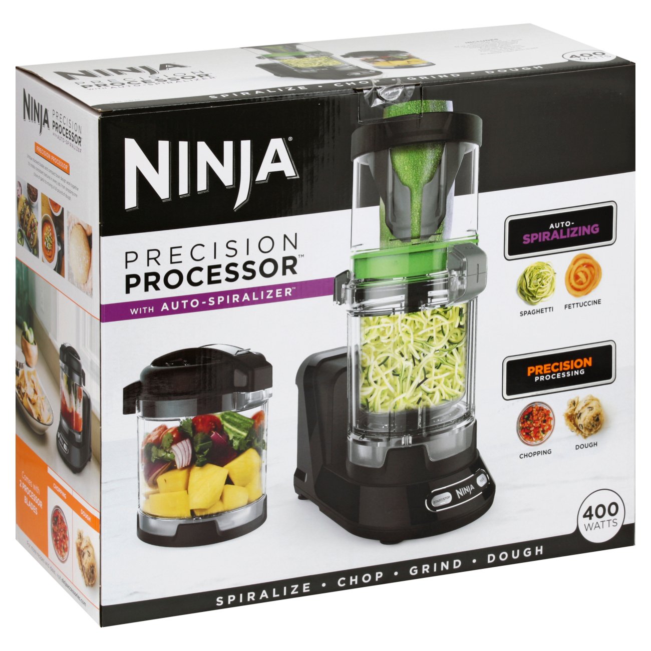 Nutri Ninja Silver Auto-iQ Blender - Shop Blenders & Mixers at H-E-B