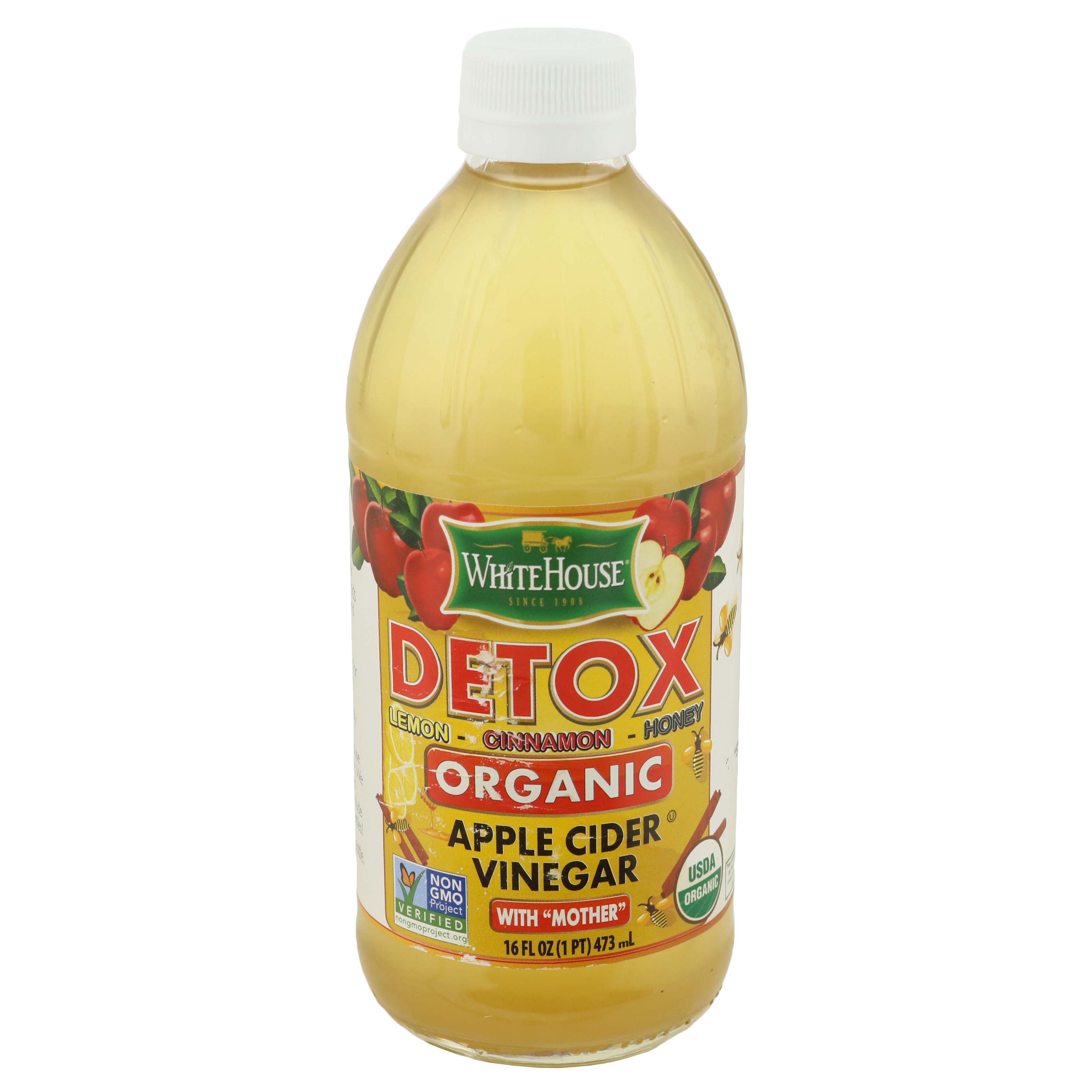 White House Detox Apple Cider Vinegar - Shop Vinegar & Cooking Wine at H-E-B