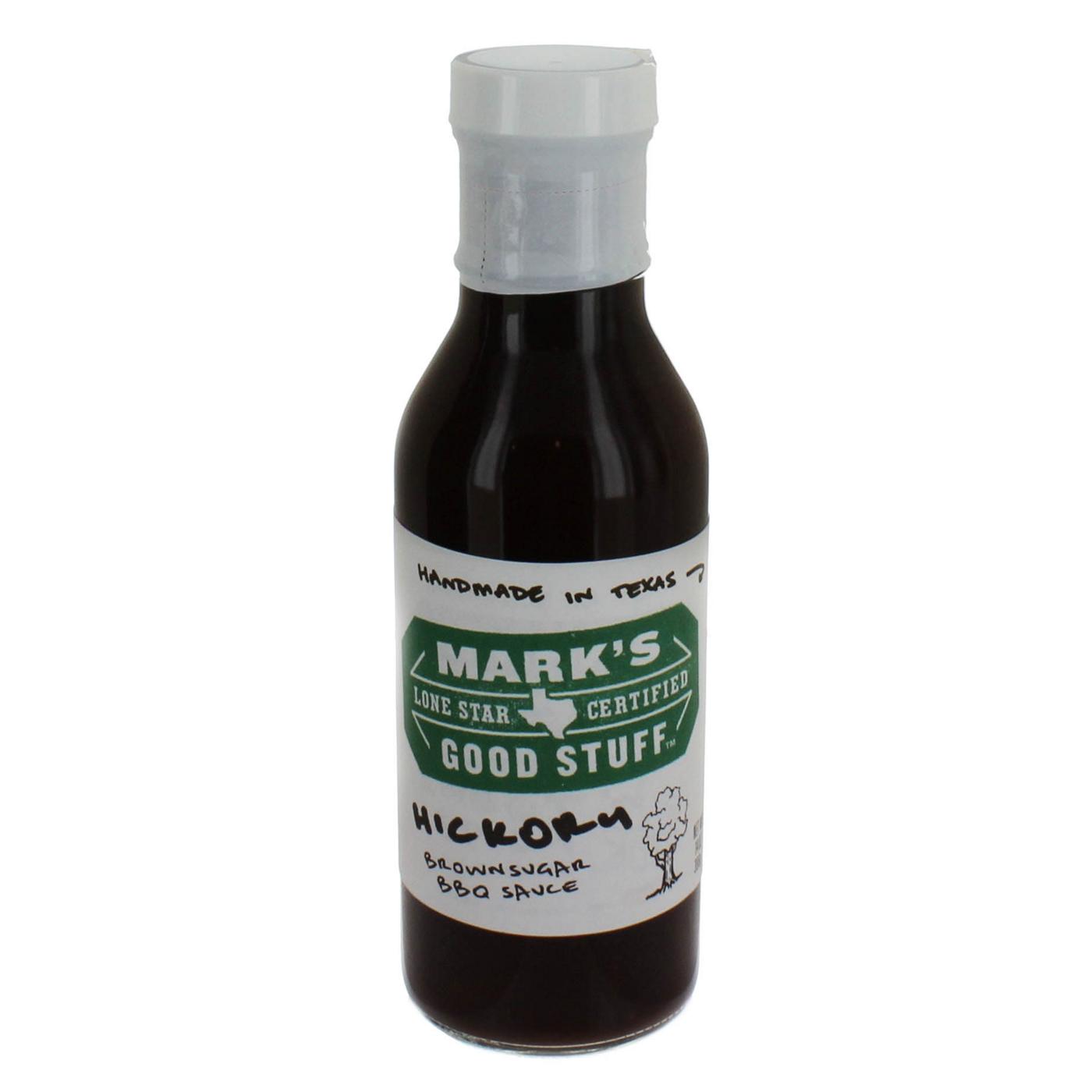 Mark's Good Stuff Lone Star Certified Hickory Brown Sugar BBQ Sauce; image 1 of 2
