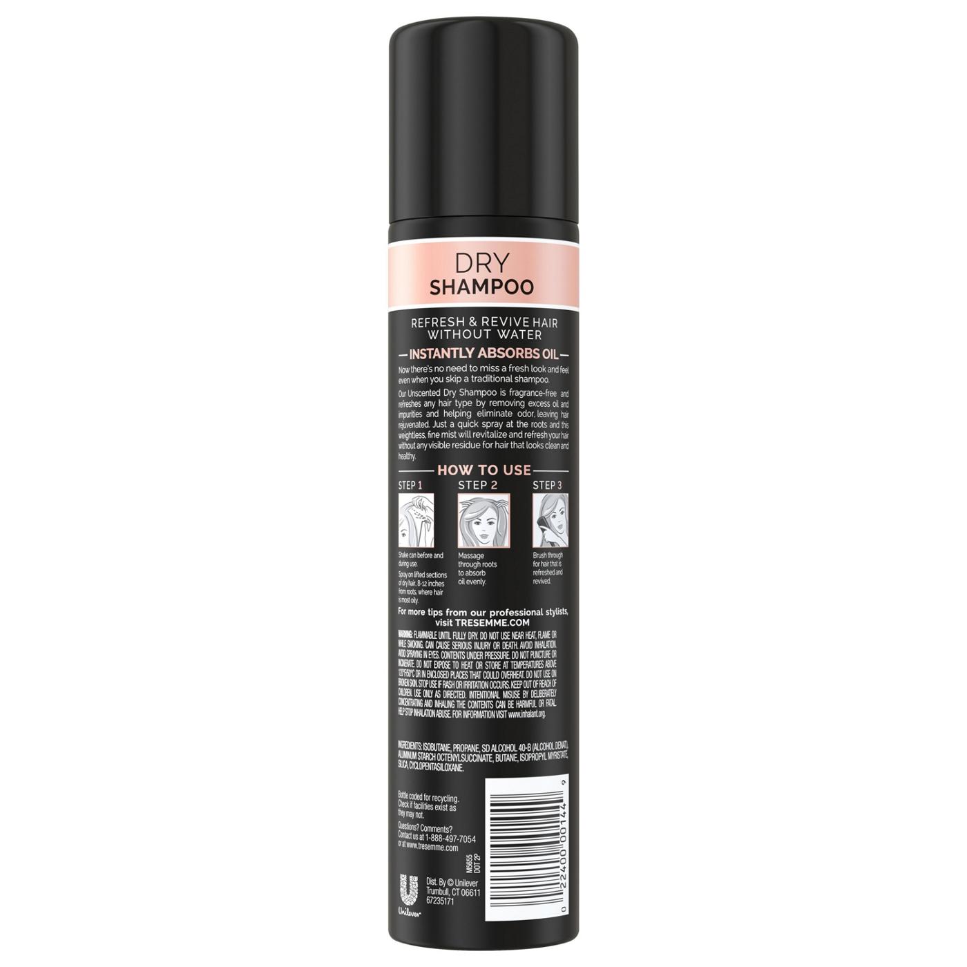 TRESemmé Unscented Dry Shampoo; image 2 of 3