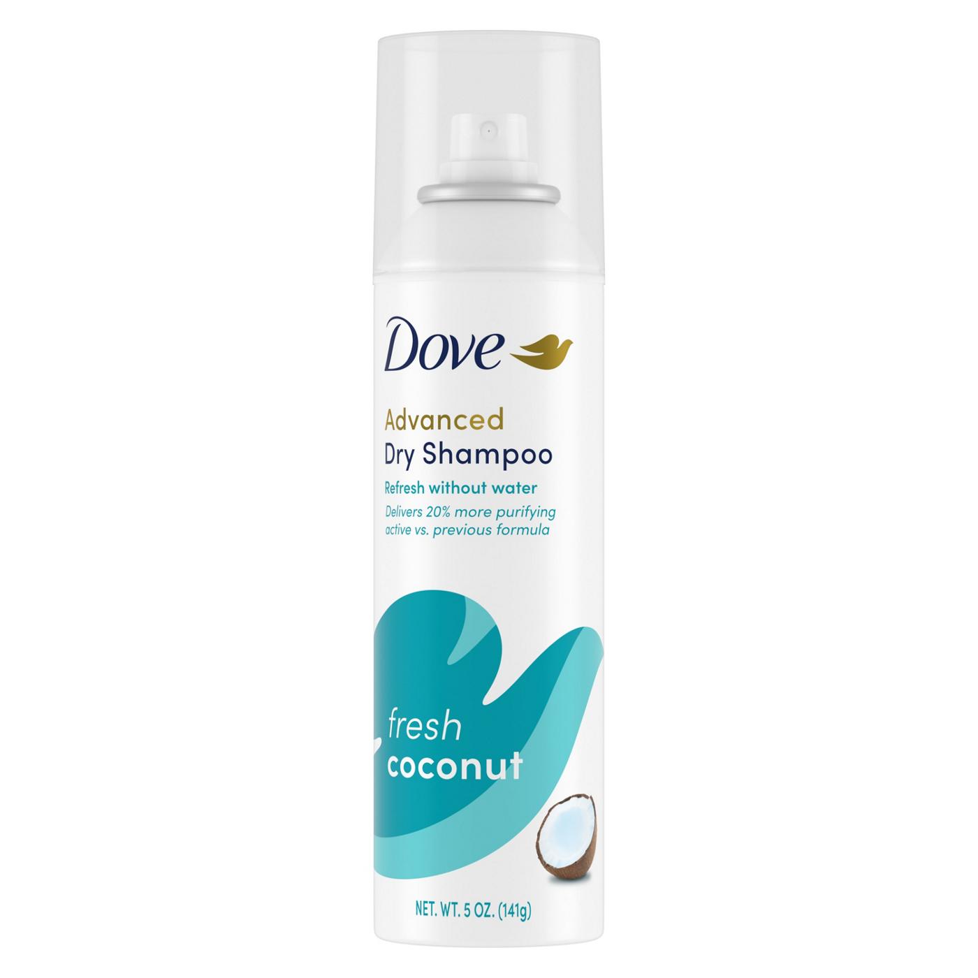 Dove Advanced Dry Shampoo - Fresh Coconut; image 1 of 7