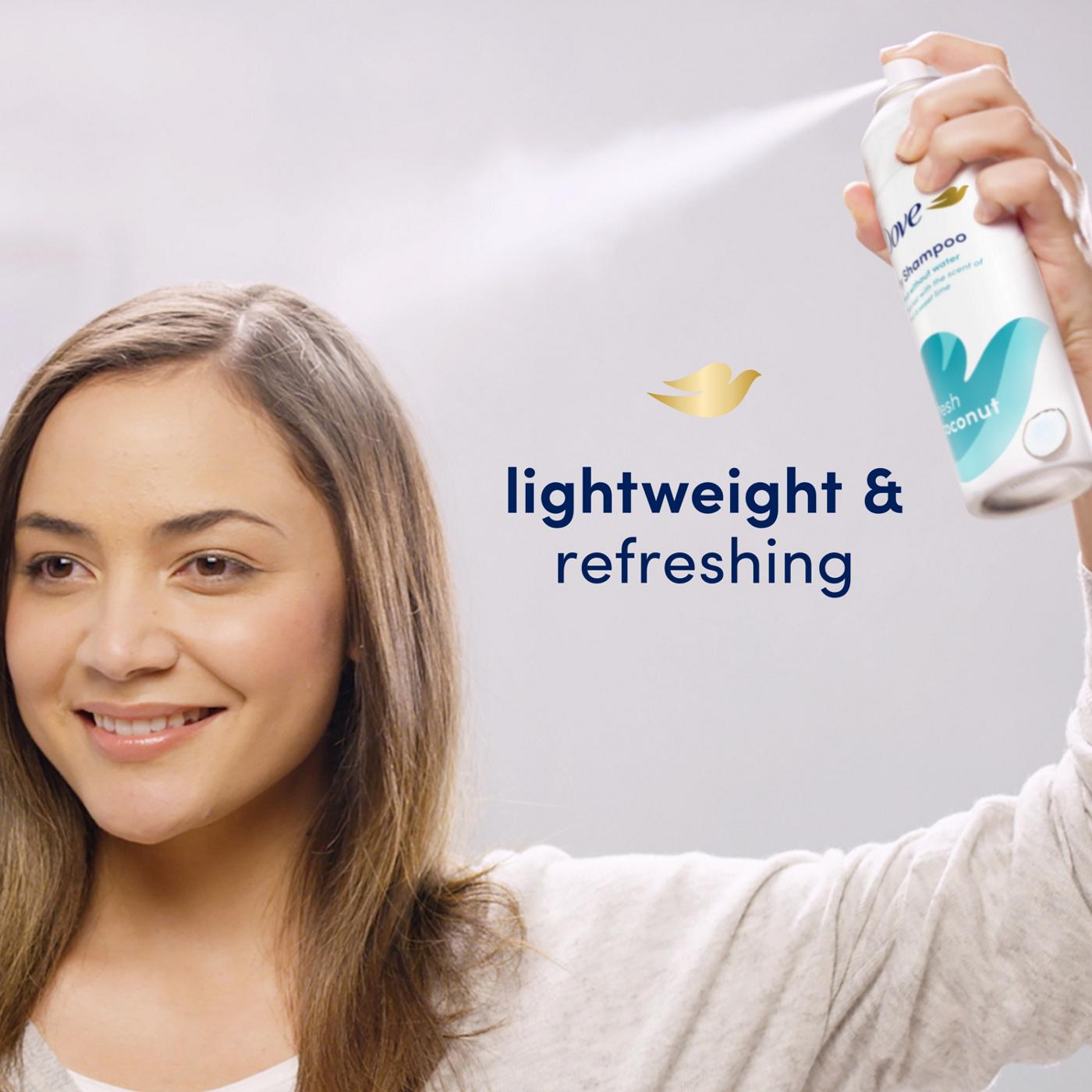 Dove Advanced Dry Shampoo - Fresh Coconut; image 5 of 7