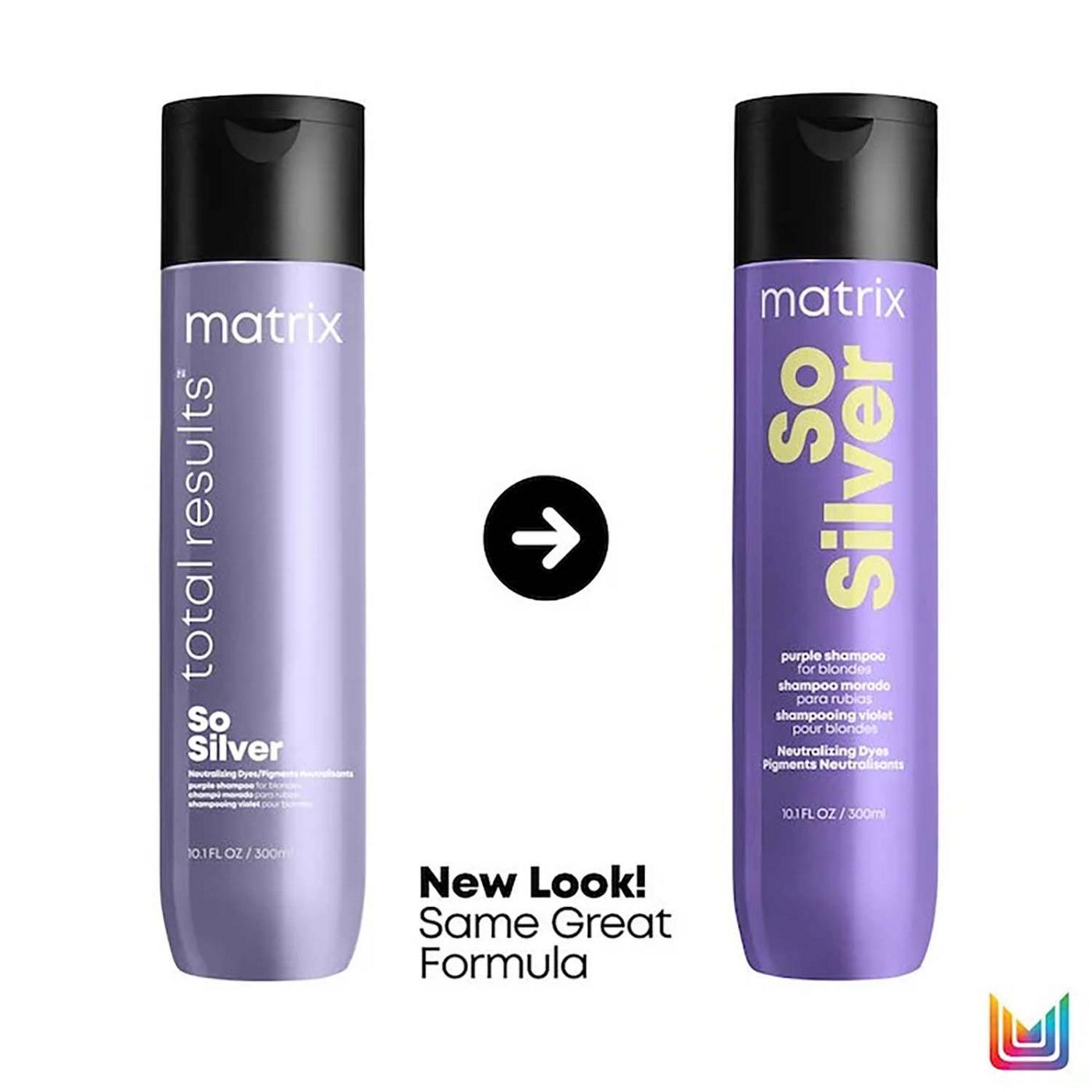 Matrix Total Results So Silver Color Obsessed Shampoo; image 3 of 4