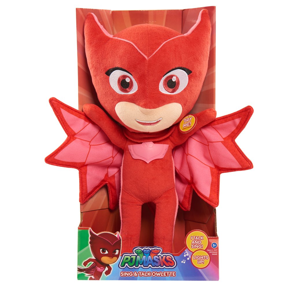 owlette bean plush