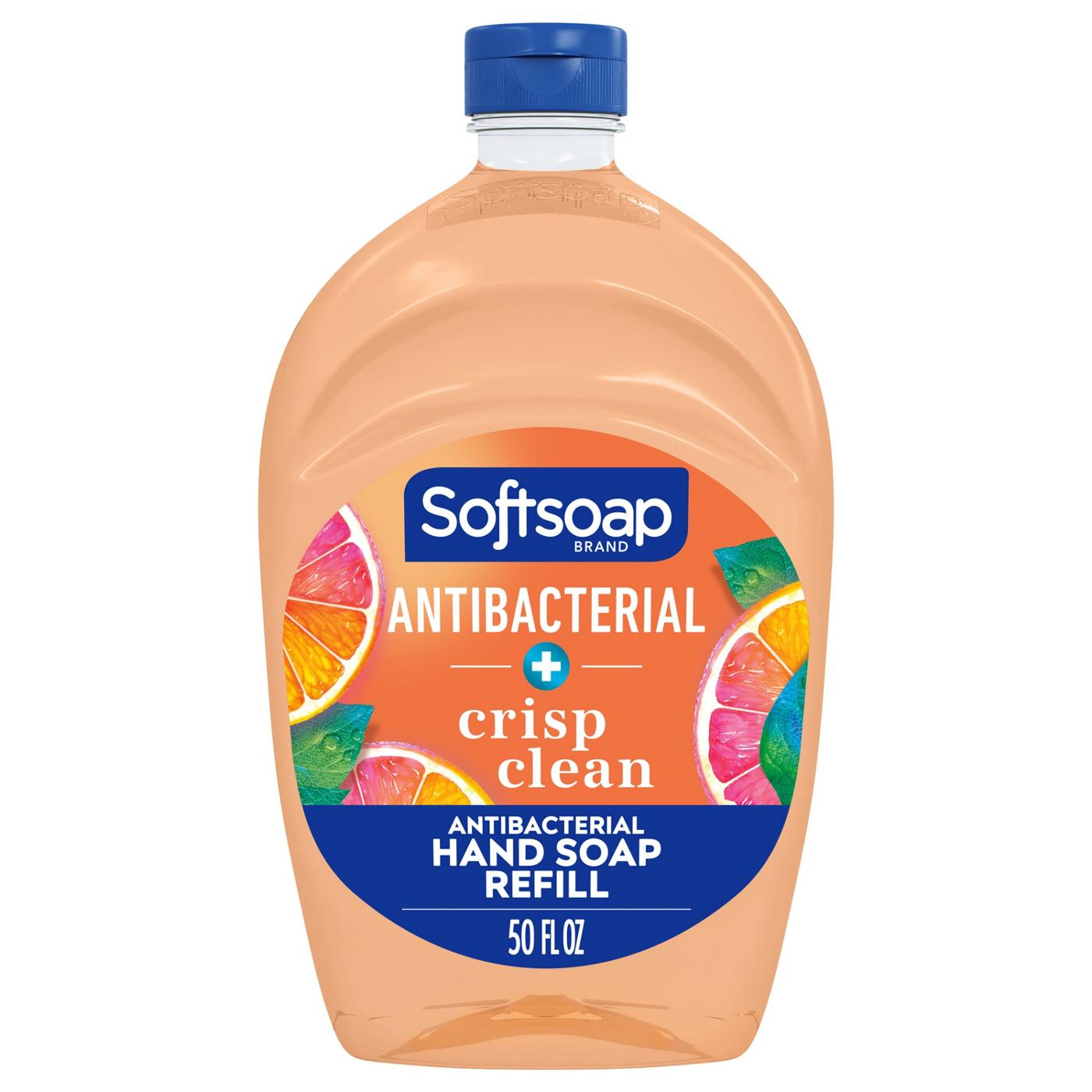 Softsoap Antibacterial Hand Soap Refill - Crisp Clean; image 1 of 8