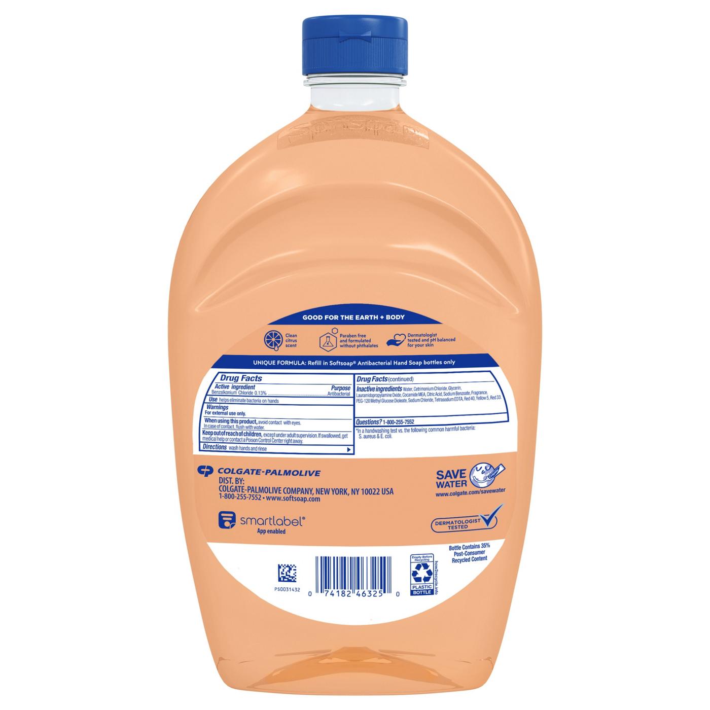 Softsoap Antibacterial Hand Soap Refill - Crisp Clean; image 2 of 8