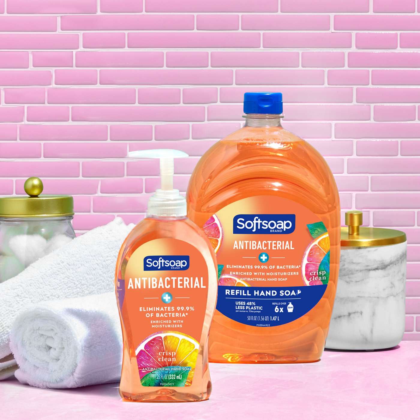 Softsoap Antibacterial Hand Soap Refill - Crisp Clean; image 7 of 8