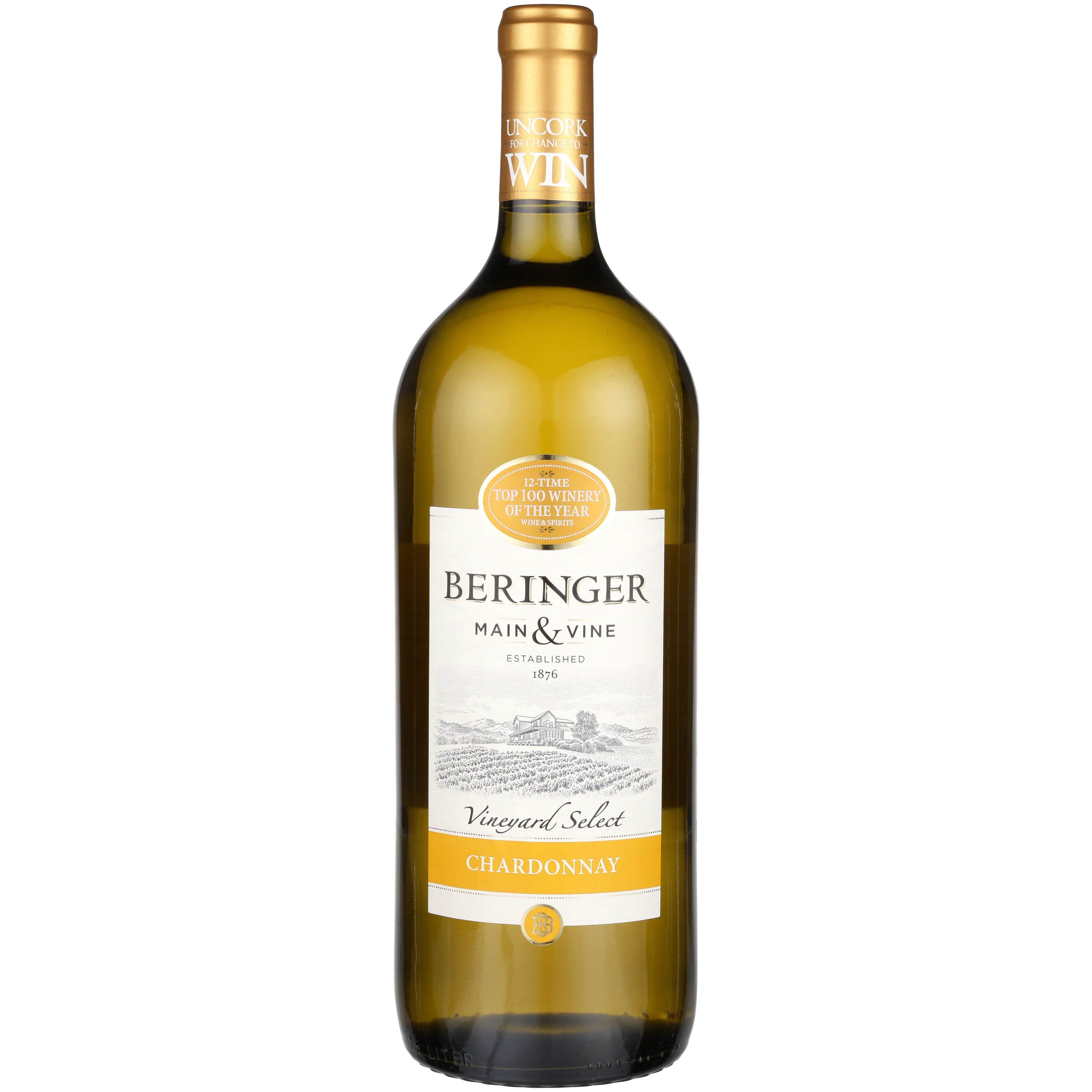 Beringer Main & Vine Chardonnay Shop Wine at HEB