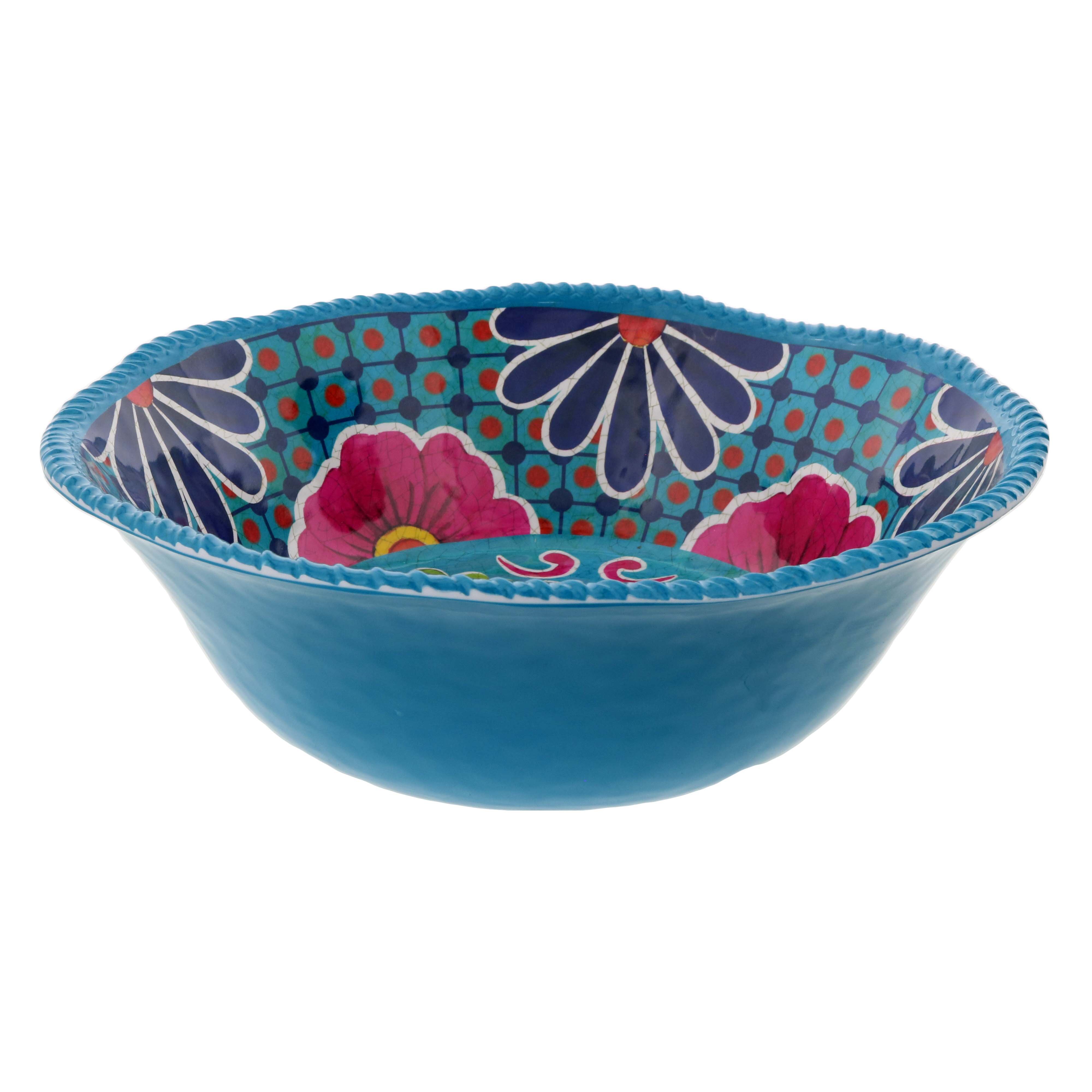 Cocinaware Melamine Summer Large Serving Bowl Shop Dishes at HEB