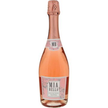 Mia Bella Moscato Rosé France Sparkling Wine, 750 mL