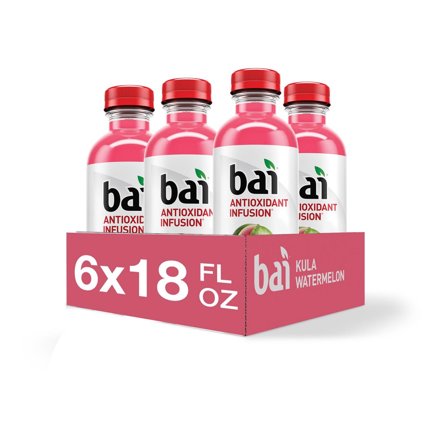 Bai Kula Watermelon Beverage 18 oz Bottles; image 4 of 4