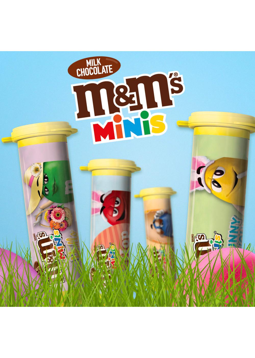 M&M'S Minis Milk Chocolate Easter Candy Tube; image 7 of 8