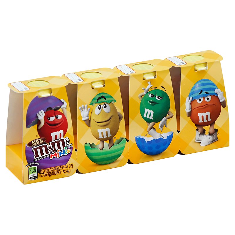 M&M's Minis Milk Chocolate Tubes - Shop Snacks & Candy at H-E-B