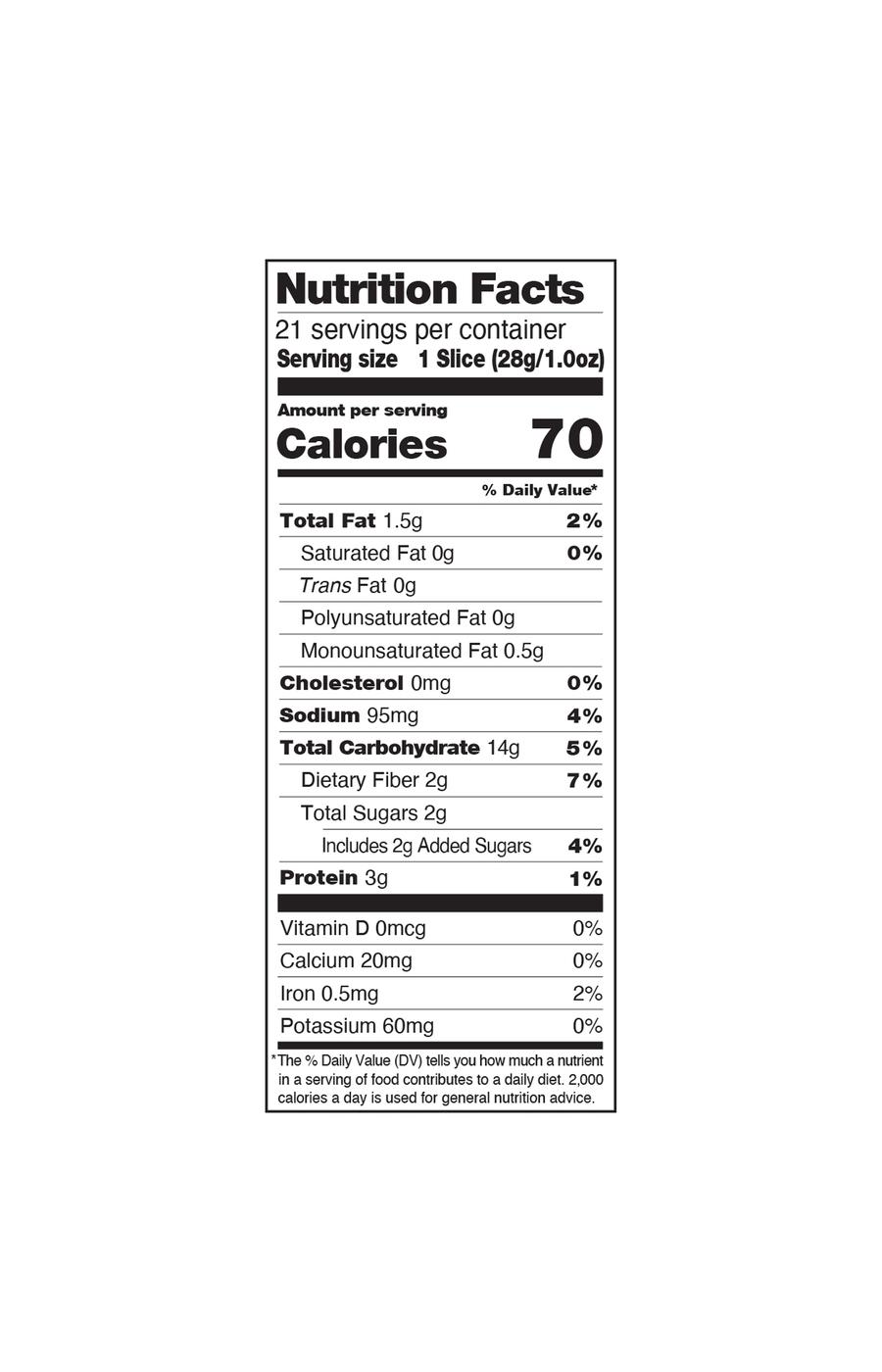 Dave's Killer Bread White Bread Done Right Thin-Sliced Organic Bread; image 3 of 6