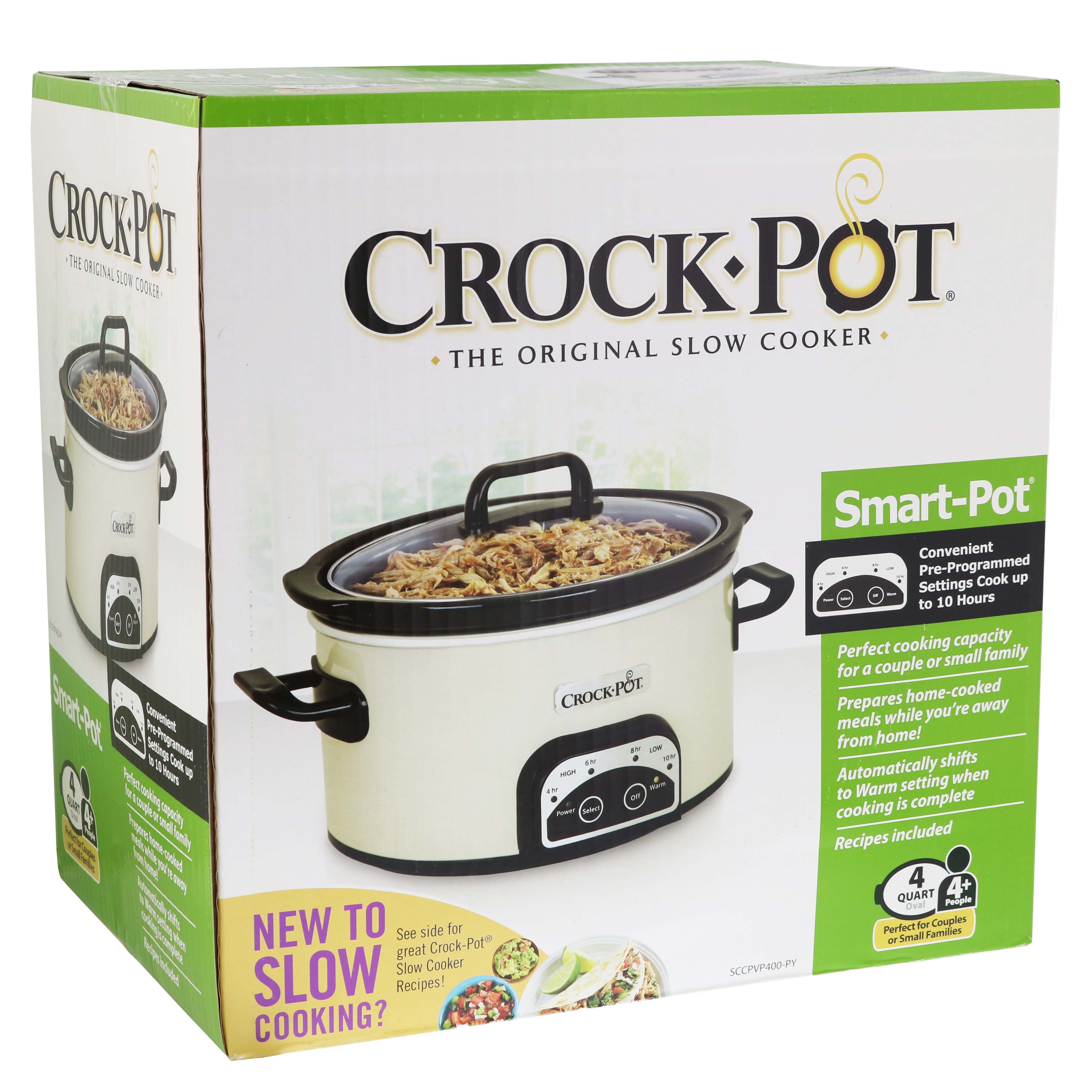 Kitchen & Table by H-E-B Programmable Slow Cooker with Searing Pot - Cloud  White - Shop Cookers & Roasters at H-E-B