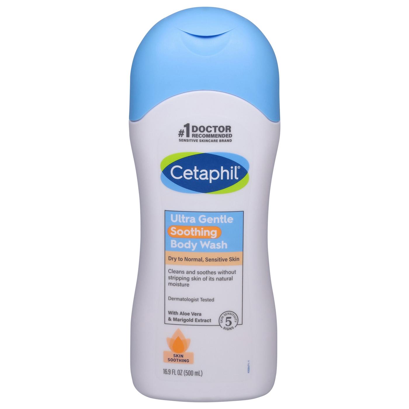 Cetaphil Ultra Gentle Soothing Body Wash; image 1 of 3