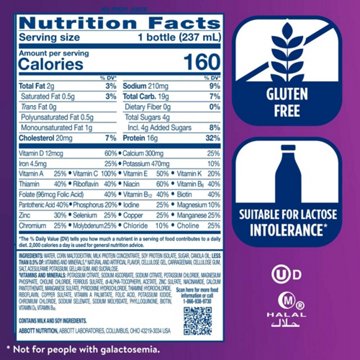 Ensure High Protein Nutrition Shakes 6 pk Bottles - Strawberry