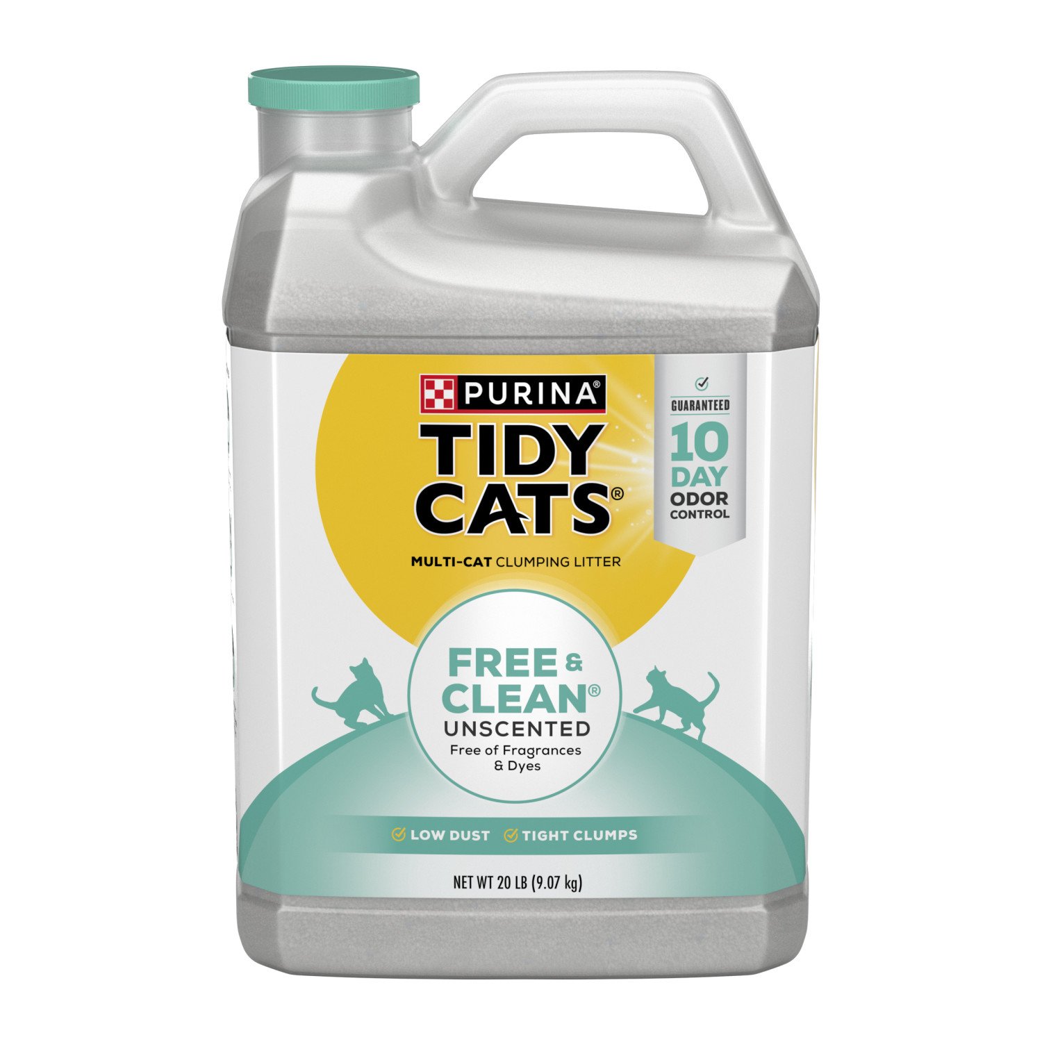 Purina Tidy Cats Fresh & Clean Unscented Clumping Litter Shop Cats at