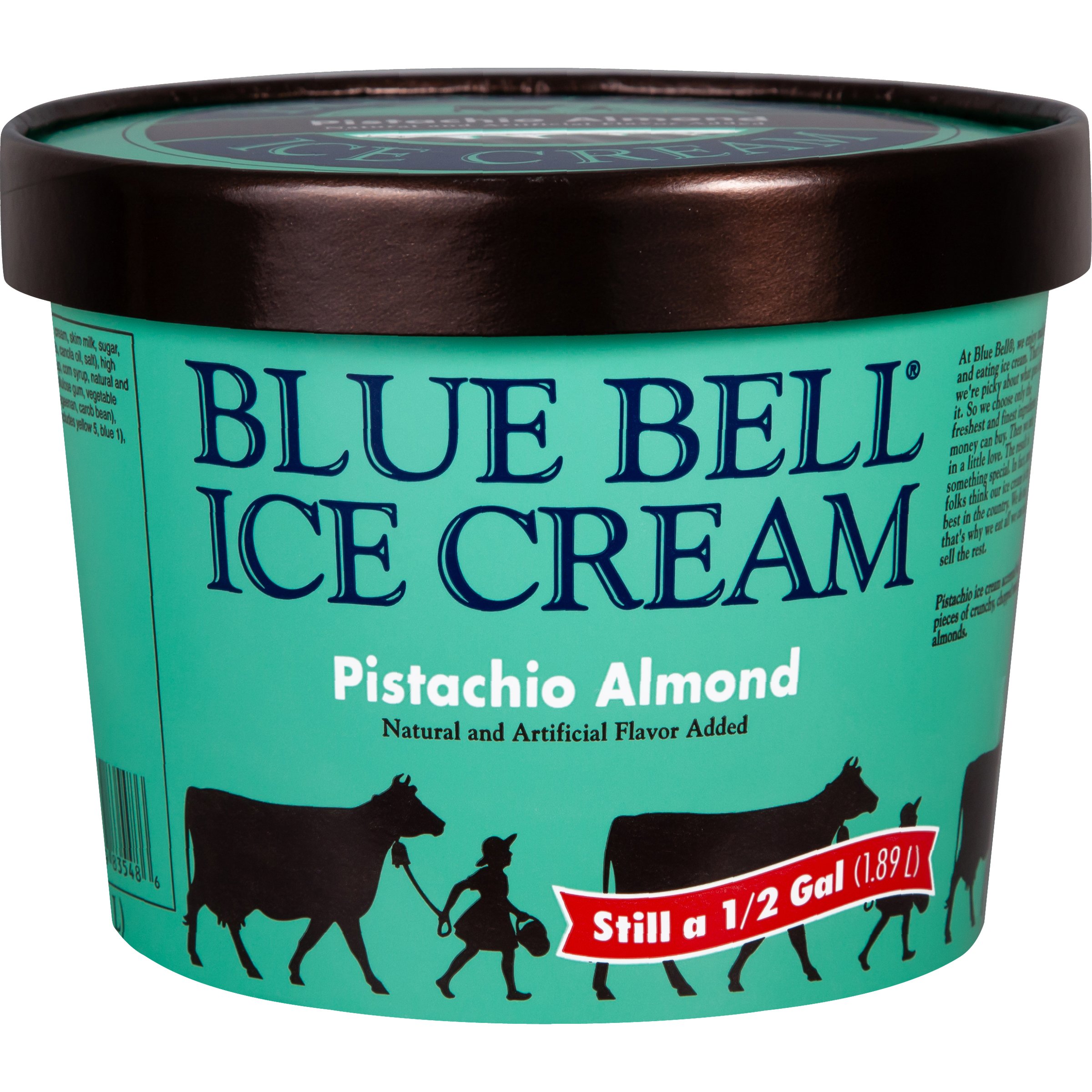 Blue Bell Pistachio Almond Ice Cream - Shop Ice Cream at H-E-B