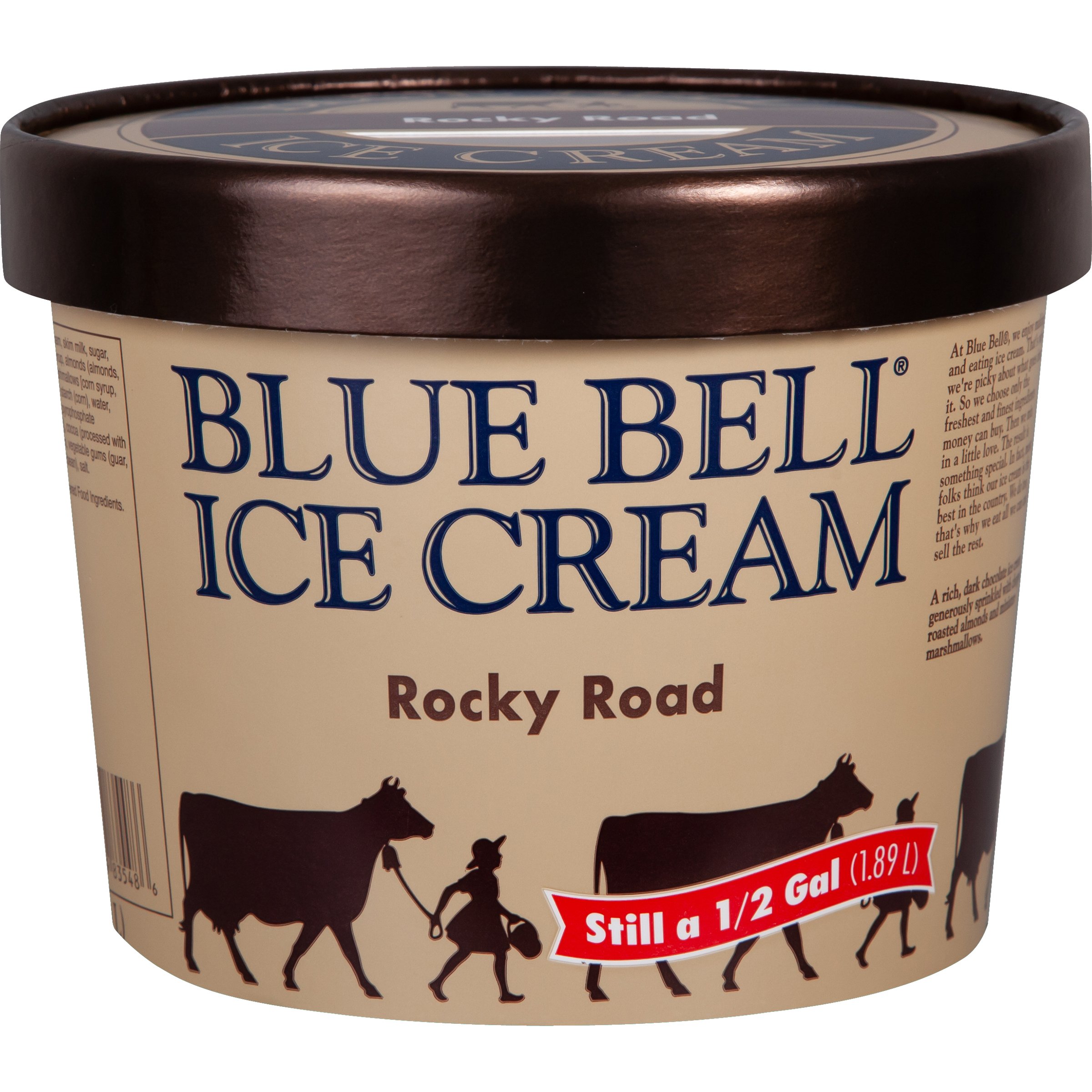 Blue Bell Rocky Road Ice Cream Shop Ice Cream Treats At H E B