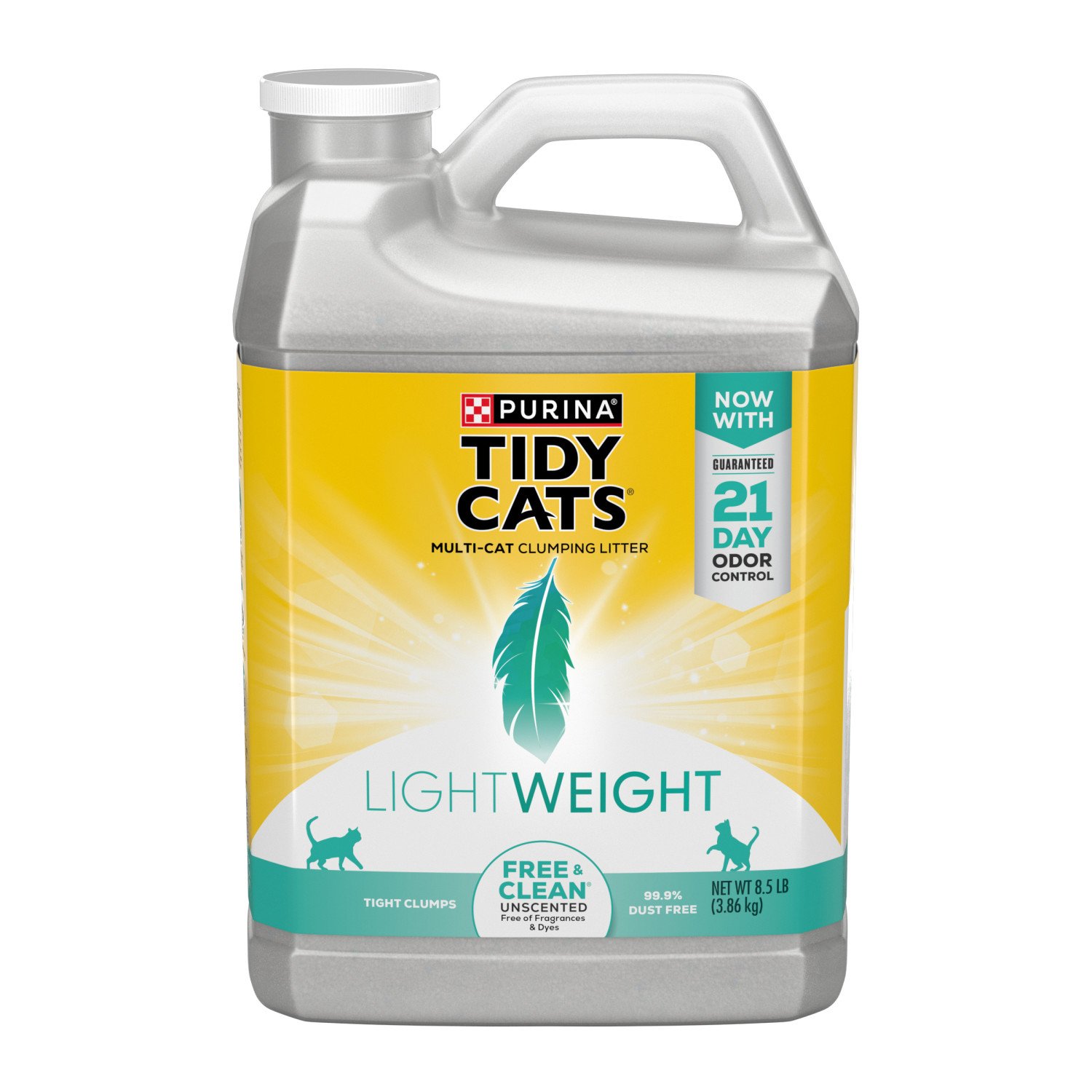 tidy cat free and clean litter