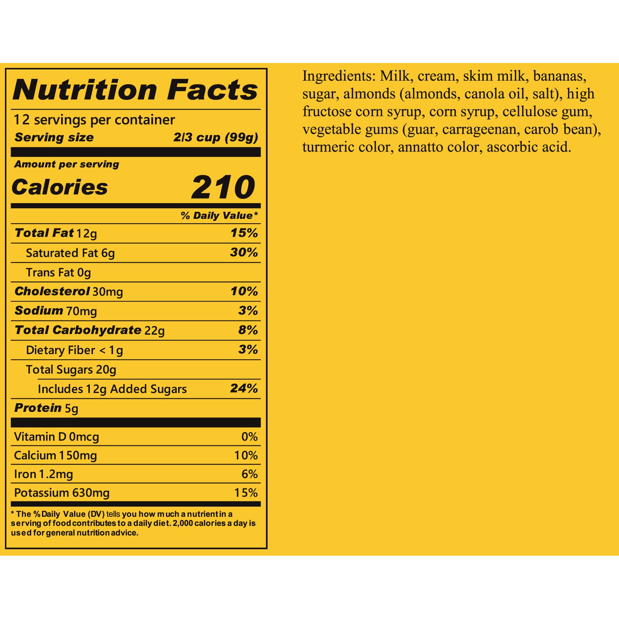 Blue Bell Banana Pudding Ice Cream Nutrition Facts Hotsell head.hesge.ch