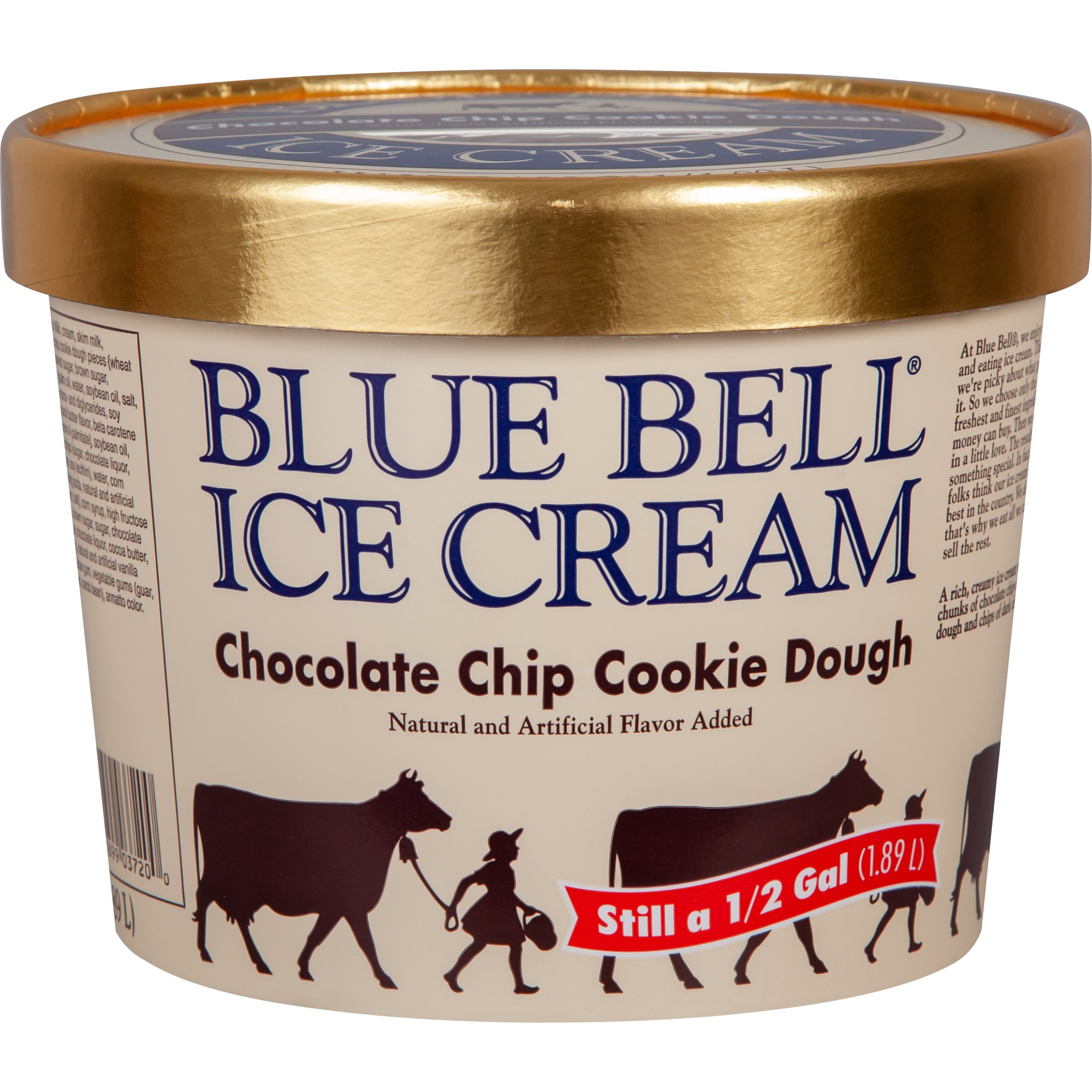 blue bell chocolate chip cookie dough ice cream