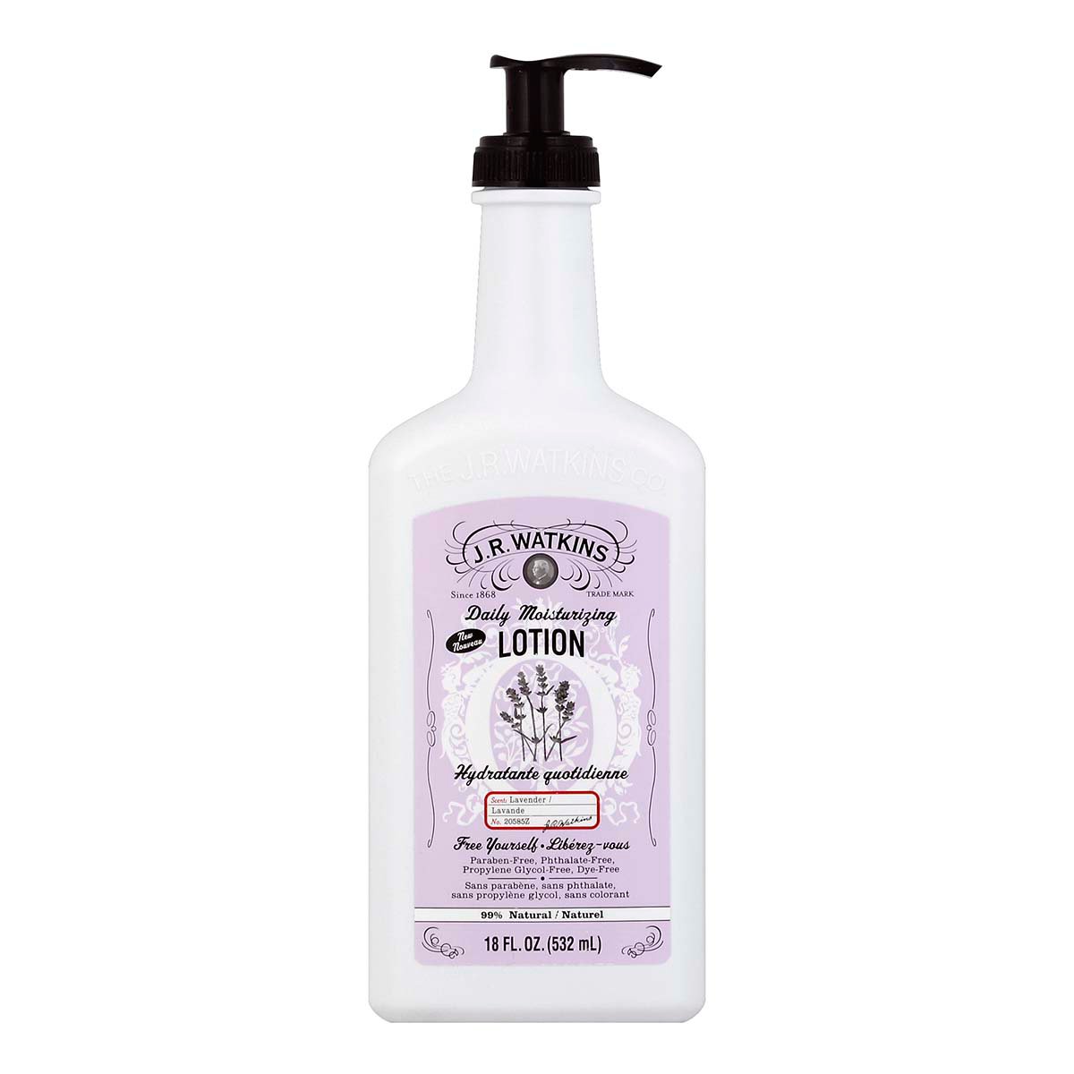 J.R. Watkins Lavender Daily Moisturizing Lotion Shop Body Lotion at HEB