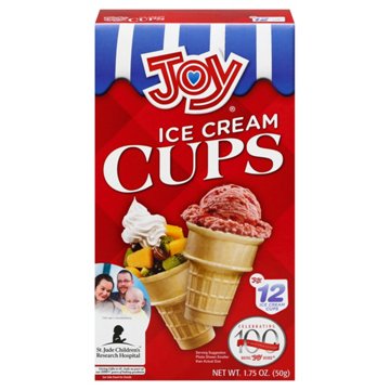 Joy Cake Cones, 12 ct