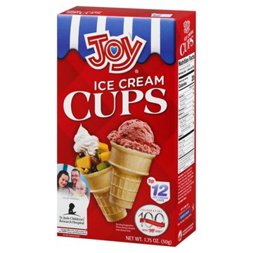 Joy Cake Cones, 12 ct