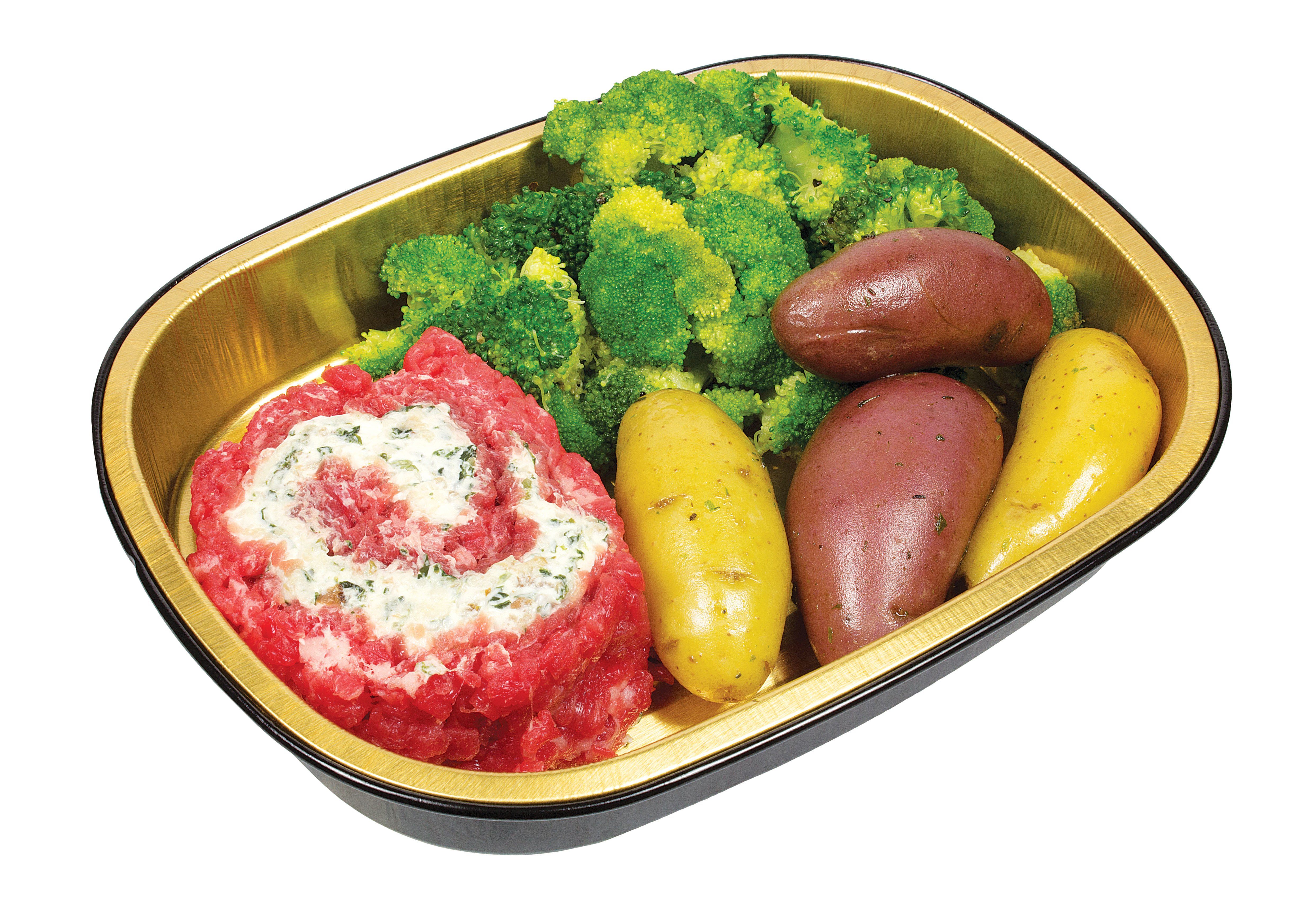 Meal Simple by HEB Spinach Parmesan Stuffed Beef Flank Steak with