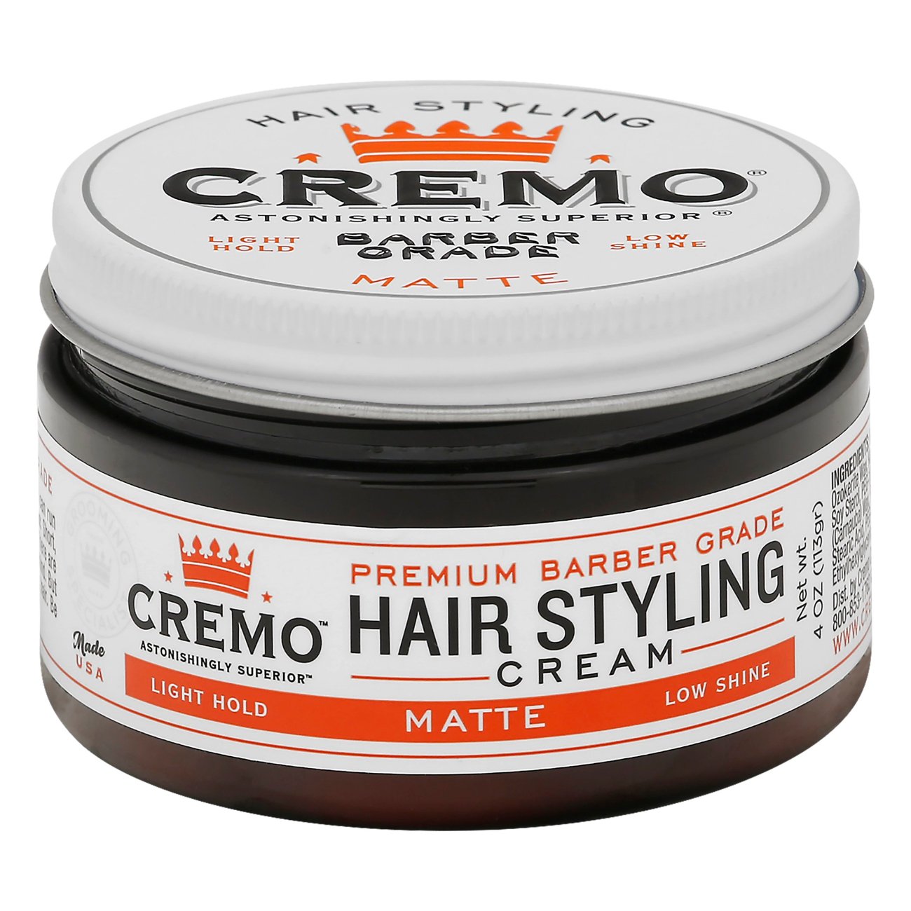 Cremo Hair Styling Cream- Matte - Shop Styling Products & Treatments at