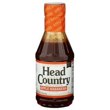 Head Country Apple Habanero Bar-B-Q Sauce, 20 oz