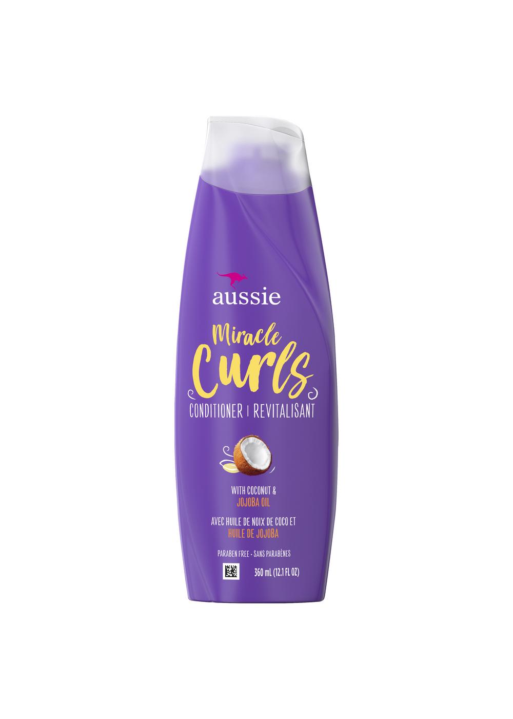Aussie Miracle Curls Conditioner - Coconut & Jojoba Oil; image 1 of 9